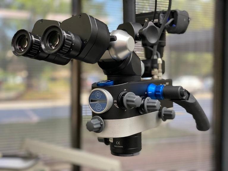 CJ-Optik Flexion operating microscope at dentist in Towson, MD
